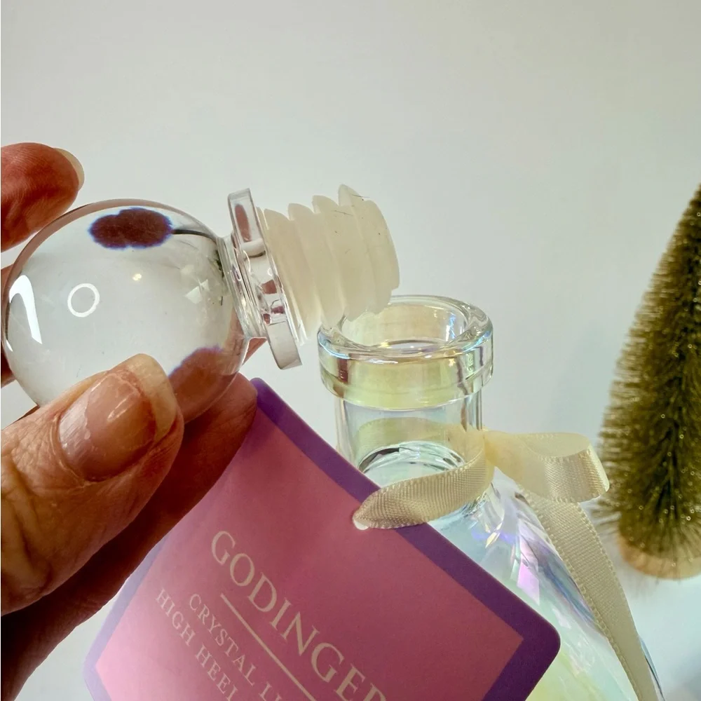 Godinger Crystal Luster High Heel Decanter